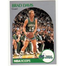 1990-91 Hoops Brad Davis basketball card #84 - Mavericks