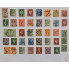 BRITISH STAMPS - VARIOUS DENOMINATIONS. LOT 98. (see description)