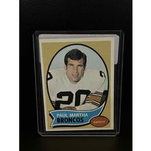 Paul Martha #216 | 1970 Topps Football Trading Card