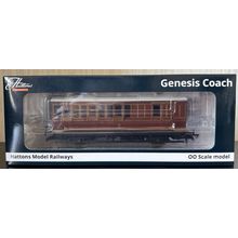 Hattons H4-4BT-1601B Genesis 4 Wheel Brake 3rd LBSCR Umber - BNIB