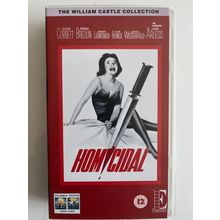 HOMICIDAL (1961) - UK VHS TAPE, 1995