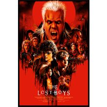 THE LOST BOYS (1987) 4 Poster Canvas Movie Film Print A0 A1 A2 A3 A4 A5 A6 Art W