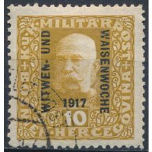 Francis Joseph I optd: 10h - Bosnia Herzegovina 1917 - FH - MiNr 119a