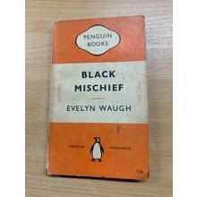 1951 EVELYN WAUGH "BLACK MISCHIEF" PENGUIN #179 FICTION PAPERBACK BOOK (P2)