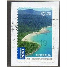 AUS 2010 $2.20 (S/A) 'CAPE TRIBULATION ' FINE USED (ON PAPER) (EBID3068)