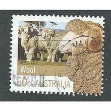 AUS 2012 60c 'FARMING - WOOL '(PERF 14.5 X 14) FINE USED (EBID36-380)