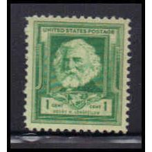 864 1c Henry Longfellow Fine MNH KA4051
