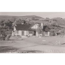 Tynant Two Gates Cafe We Had Tea Here Welsh Vintage Postcard