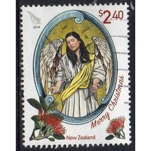 New Zealand 2018 Christmas - Angel $2.40 Used