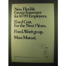 1970 Massachusetts Mutual Life Insurance Ad - Flexible