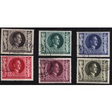 GERMANY REICH [1943] MiNr 0844-49 ( O/used )