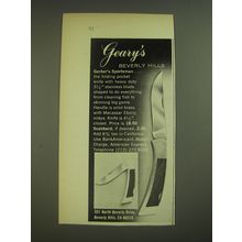 1974 Geary's Beverly Hills Gerber's Sportsman Knife Advertisement