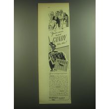 1946 Turtles Candy Ad - You've never tasted candy like this!