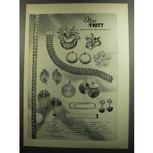 1953 Olga Tritt Jewelry Advertisement