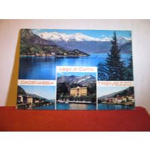 TREMEZZO and CADENABBIA, LAGO DI COMO, ITALY used postcard dated 1981 =