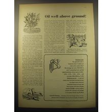 1959 Successful Farming Magazine Ad - Oil well above ground