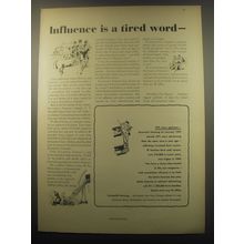 1959 Successful Farming Magazine Ad - Influence is a tired word