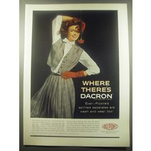 1959 Du Pont Dacron Ad - Where there's Dacron Evan-Picone's spirited separates