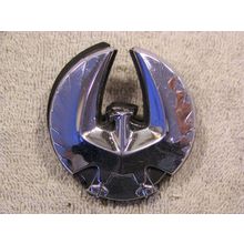 1971 CHRYSLER IMPERIAL TRUNK LOCK COVER BIRD #2945398 CROWN COUPE LEBARON