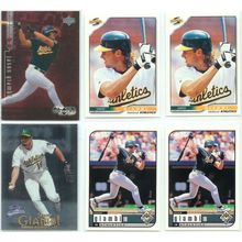 Jason Giambi 9x card lot incl Insert