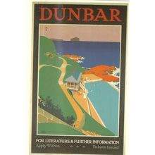 RAIL ADVERTISING DUNBAR NO DRG 277 INC UK POSTAGE