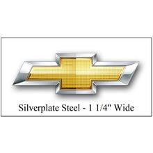 CHEVROLET Logo Lapel Pin - Mirror Finish Silver Badge - Car Auto Emblem Jewelry