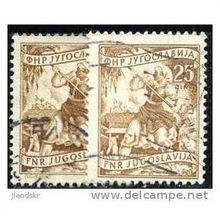 1952 Michel 683I+683II - fine used (o) - with and without signature