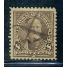 Used 272 8c William T. Sherman Fine Plus M03843