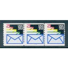 2150 21.1c Envelopes Just Clears MNH LGG PNC 111111/3 W0558