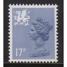 W44 XWL16 17p Grey-blue ACP WALES - Unmounted Mint