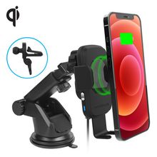 Smart Grip Wireless Charging Car Mount[ Black ]