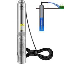 Deep Well Submersible Pump, 0.5HP 230V/60Hz, 28gpm 167ft Head, with 33ft Ele...