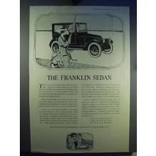 1919 Franklin Sedan Car Ad