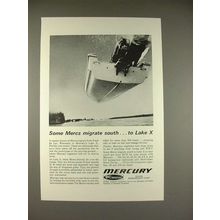 1964 Mercury Outboard Motor Ad - Migrate South