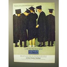 1964 Keds Shoes Ad - Nobody Ever Graduates From
