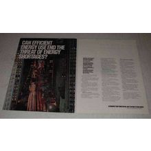1973 The Oil Companies of America Ad - Efficient Energy