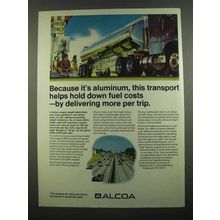 1974 Alcoa Aluminum Ad - Helps Hold Down Fuel Costs