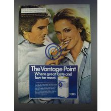 1980 Vantage Cigarettes Ad - The Point