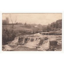 Aysgarth Middle Falls Wensleydale Postcard North Yorkshire 21668