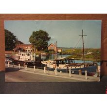 THE HARBOUR, BLAKENEY, NORFOLK. unused postcard Colourmaster =