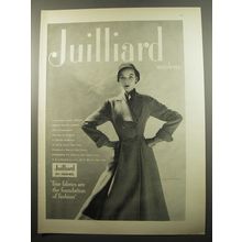 1950 Juilliard Woolens Coat by Brigance of Charles Nudelman Advertisement