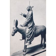 Bressanone Real Photo & Asinello Della Palme Col Cristo 2x Postcard s