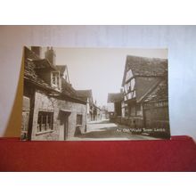 OLD WORLD STREET, LACOCK, WILTSHIRE. vintage postcard RP . =