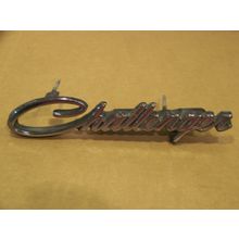 1972 73 74 DODGE CHALLENGER GRILL EMBLEM #3573505 OEM