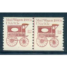 1903 9.3c Mail Wagon Fine MNH Dry Gum CNP Left 1 W0150