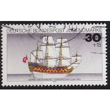 GERMANY BUND [1977] MiNr 0929 ( O/used ) Schiffe