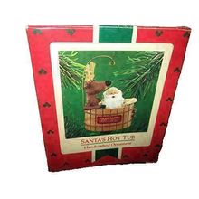 Hallmark Keepsake Ornament Santa's Hot Tube QX4263