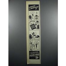 1950 Yellow Pages Ad - Looking for Something? Grocers
