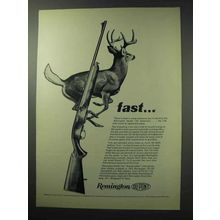 1962 Remington Model 742 Automatic Rifle Ad - Fast