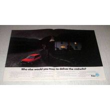 1986 Volkswagen Polo Car Ad - Deliver the Midwife